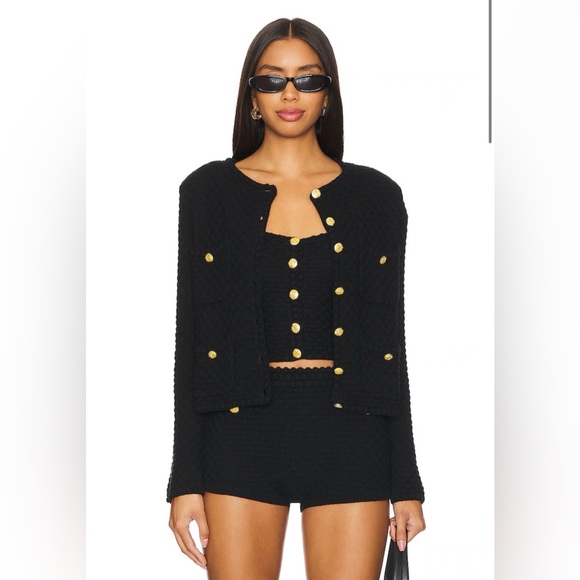 MAJORELLE Sweaters - Majorelle Evaline Cardigan, Sz. XS in Black